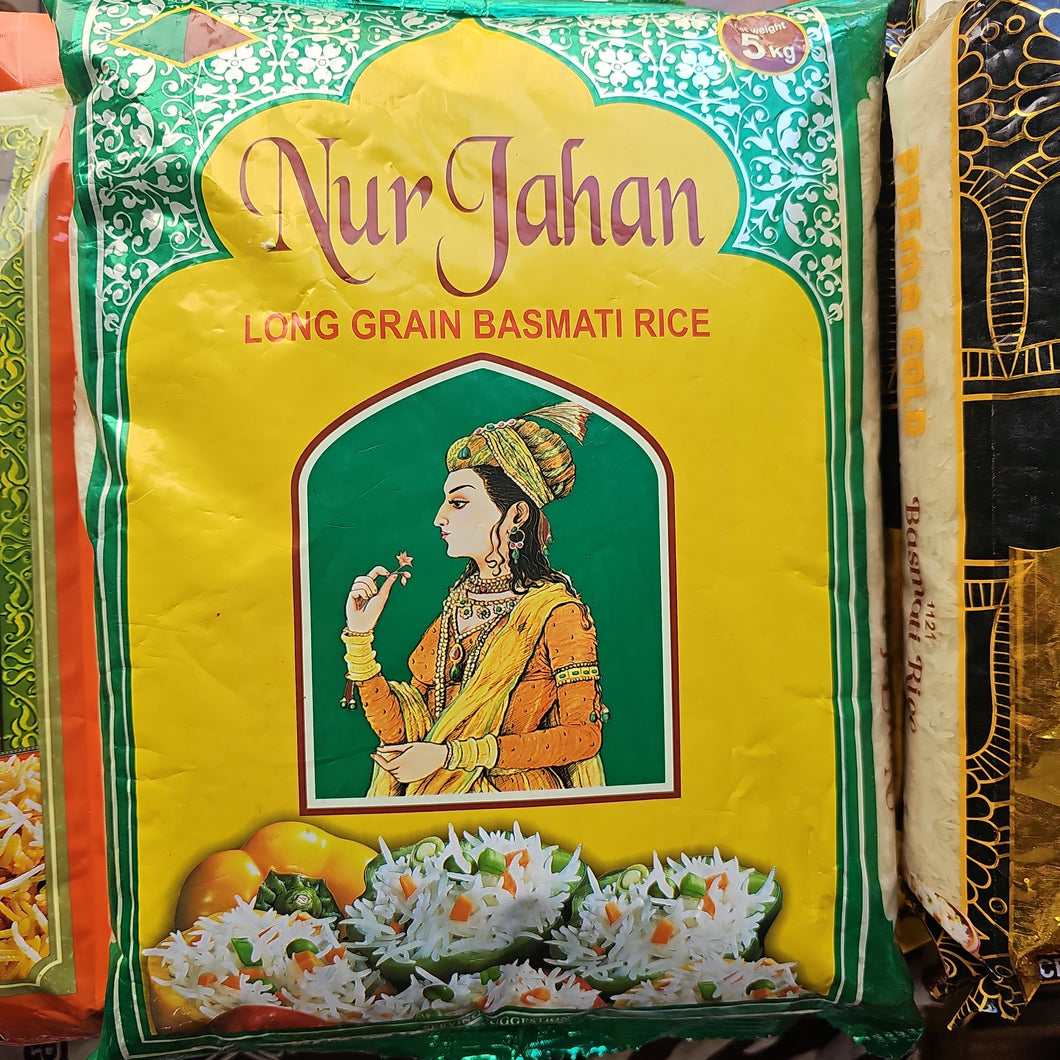 PROMO *NEW* BASMATI RICE - NUR JAHAN  5KG